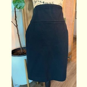 Banana Republic black pencil skirt